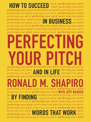 cover image of Perfecting Your Pitch